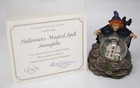 Halloween's Magical Spell Snowglobe with Witch by Lenox Collections - Mib