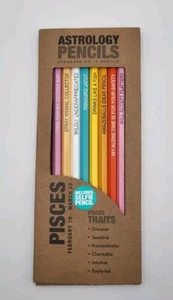 Pencil Stationary Set For Astrology Pisces Novelty Horoscope Gift New - Picture 1 of 3