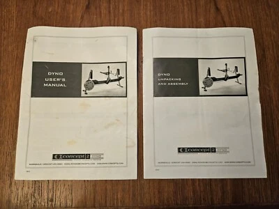 Product Manual, Assembly Instructions for Concept 2 DYNO Rower concept2 - Image 1 of 4