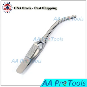 1 Debakey Bulldog Clamps 3.5" Curved Atraumatic Forceps CVD Cardiovascular - Picture 1 of 2