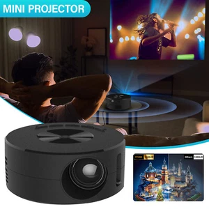 Portable LED USB Wired Mini Projector for Smartphones IPhone Android Phones1080P - Picture 1 of 13