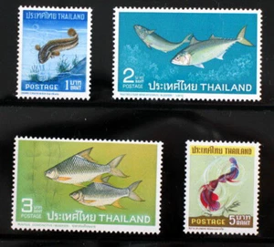 Thailand Stamp 1967 Thai Fishes 1st Series - Picture 1 of 2