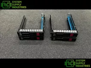 4 X HP 2.5" Gen 10 NVME caddies  PN: 727695-001 - Picture 1 of 3