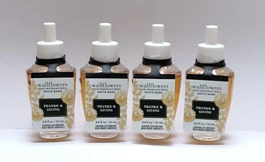 4 ВАННЫ тела и работает WALLFLOWERS спасибо и давая дома аромат пополнить 0,8 унций новый - Изображение 1 из 1