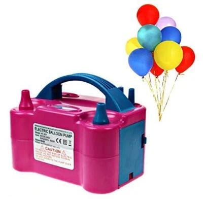 ® Elektrische Luftpumpe 600 W Luftpumpe Ball Luftpumpe Zwei Luftdüsen des tra... - Imagem 1 de 4