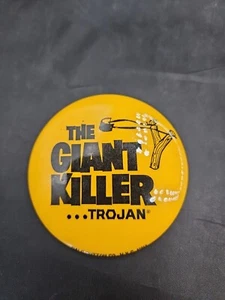 The Giant Killer ... Trojan 2 1/4" Pinback - Picture 1 of 2