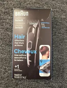 Braun Tagliacapelli Serie 5 Ricaricabile 9 Lunghezze + 1 Strumento Styling, OBN, A2 - Foto 1 di 4