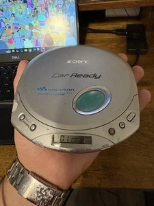 Reproductor de CD Sony CD Walkman D-E356CK ESPMAX CD-R/RW plateado probado y funcionando - Imagen 1 de 4