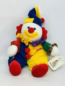 Applause Plush Les Petits Marcel Circus Clown Vtg Primary Colors 12" Stuffed Toy - Picture 1 of 6