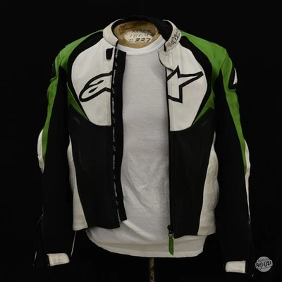 Chaqueta de cuero Alpinestars Jaws para hombre 40 Foto 1 de 4