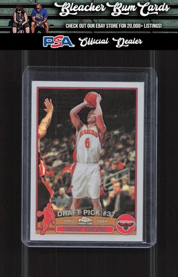 2003-04 Topps Chrome 144 Travis Hansen Refractors Rookie - Image 1 of 2