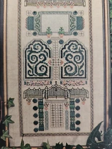 Liz Turner Diehl LE JARDIN FRANCAISE The French Garden Cross Stitch Pattern FCE - Picture 1 of 4