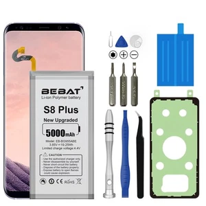 Replacement Battery for Samsung Galaxy S8 Plus,5000mAh High Capacity Lithium ... - Picture 1 of 7