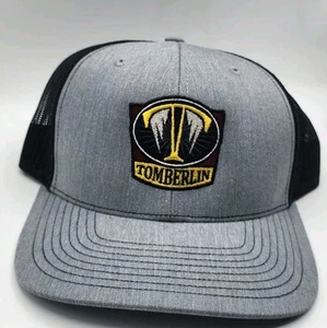 Tomberlin Golf Carts Men’s Grey/Black Cap Snap Back Hat W/ Logo - Picture 1 of 5