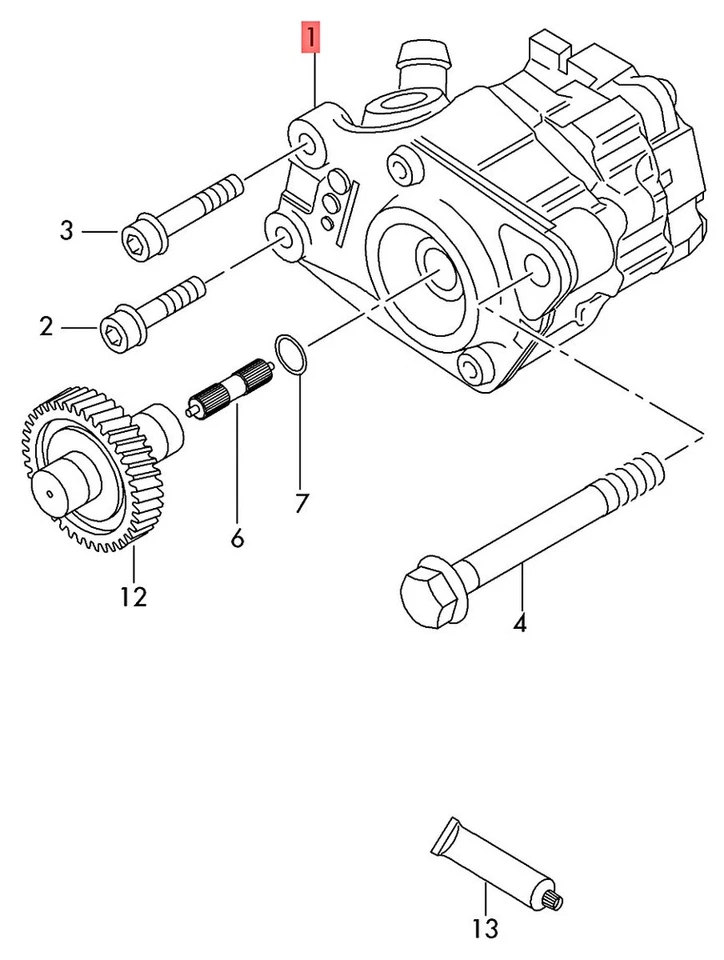 Bomba paletas original AUDI A6 Avant S6 quattro 4F2 4F5 4F0145155L Foto 1 de 1