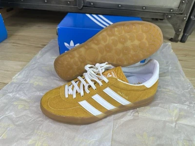 (2022) Adidas Gazelle Indoor Naranja Cáscara Goma (HQ8716) Talla 9.5  Foto 1 de 4