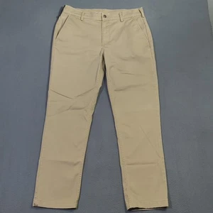 Duluth Trading Co 40 Grit Pants Men's 34x32 Tan Flex Twill Slim Fit Khaki - Picture 1 of 11