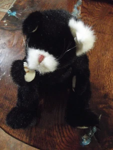 TY ATTIC TREASURE EBONY The Black Cat * 1993 * USED * 14" * - Picture 1 of 6