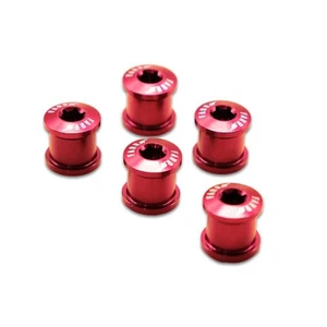 Farr-ST BMX FARR-ST Alloy Torx Chainring Bolts, 5pc Set, Red - Picture 1 of 1