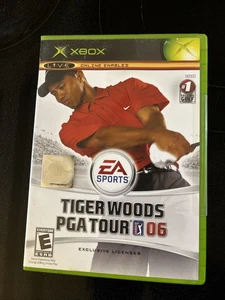 Tiger Woods PGA Tour 06 (Xbox, 2005) NUOVO con striscia di sicurezza intatta NO SHRINK WRAP - Foto 1 di 4