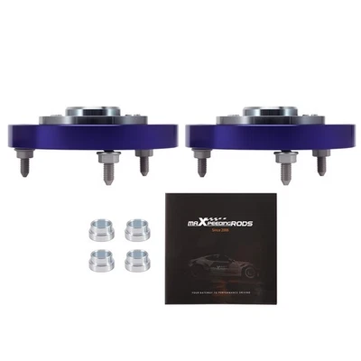 2 прогибные пластины для верхней части передней койловера BMW E46 3 серии 320i 1998-2005 годов выпуска - Изображение 1 из 4