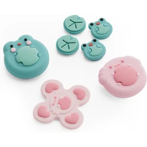 GeekShare Cross D-Pad Button Caps Thumb Grips for Switch 2025 Frog & Axolotl - Picture 1 of 4