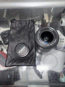 Canon EF-S STM 18-55mm 3.5-5.6 IS lens NICE for Digital EOS Rebel T8 T7 80D 90D - Picture 1 of 10