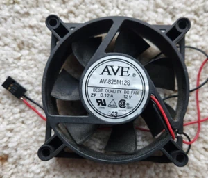 AVE AV-825M12S Case CPU Brushless Best Quality DC Fan - Picture 1 of 3