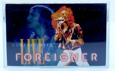 Cassette Foreigner Classic Hits Live Atlantic Records 1993 Best of Live - Image 1 of 3