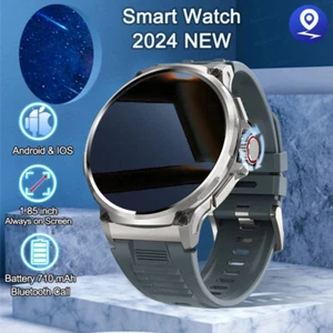 Smartwatch Herren smart Uhr wasserdicht HD Bildschirm xiaomi android ios Sports - Bild 1 von 30