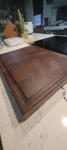 Black Walnut Butcher Block Cutting Board New End Grain 12 X 15 x 1.5 thick - Picture 1 of 6