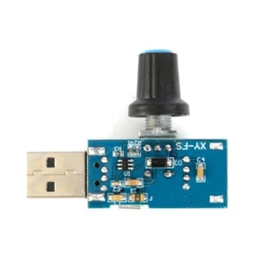Adjustable USB Fan Controller 5W USB Fan Speed Stepless Governor Module Speed - Picture 1 of 8