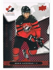 2018 Upper Deck Team Canada Juniors UD Exclusives Red #/225 Pick From List !!