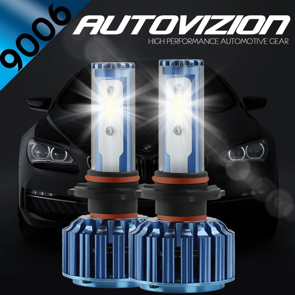AUTOVIZION LED HID Headlight kit 9006 White for 1995-1996 Audi A6 Quattro - Image 1 of 1