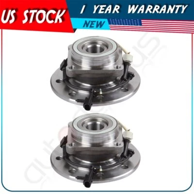 2 X para Chevrolet K3500 1996-2000 GMC K2500 Suburban cojinetes de rueda delantera buje Foto 1 de 4