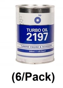 ACEITE DE TURBINA BP TURBO 2197 946 ML (Paquete de 6) - Original OEM - Imagen 1 de 2