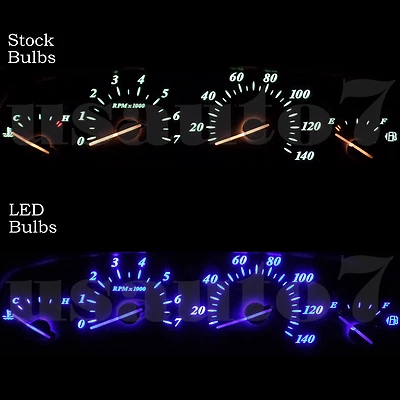 Dash Instrument Cluster Gauge BLUE SMD LED LIGHT KIT Fit 00-05 Buick Park Avenue - Image 1 of 4