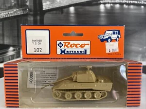 HO ROCO MINITANKS PzKptw V PANTHER P/N 102 7.5 cm New In Box - Picture 1 of 7