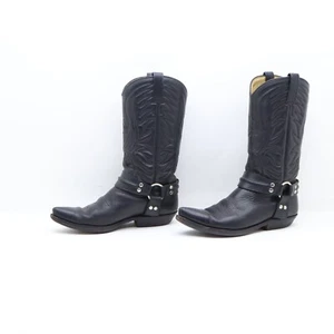 Botas Buffalo Número: Ue 37 (Cod.ST3482) Mujer Western Vaquero Cuero Negro - Imagen 1 de 9