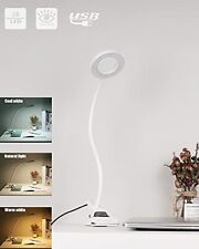 Led Clip On Light Reading Light Usb Eyecare Reading Light For Headboard 3 Modes 