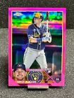 2023 Topps Chrome Pink Refractor Brice Turang Rc  #170  Free Shipping