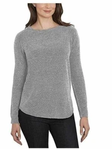 Ellen Tracy Women's Scoop Neck Super Soft Chenille Tweed Sweater Sz XL 2XL - Picture 1 of 4