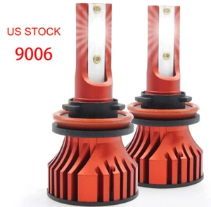 2 Bulbs LED Headlight 9006 HB4 6000K Low Beam Bulb White PAIR Bright - Picture 1 of 11