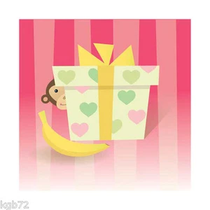 3D Monkey Love Pop Up Greeting Card Up With Paper #957 Valentine's Day Love - Picture 1 of 2