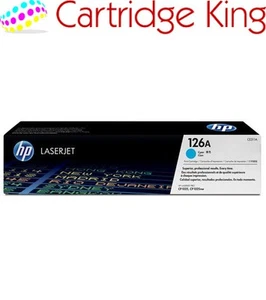 HP 126A Cyan Oryginalny toner LaserJet Wydajność strony 1000 (P/N CE311A) - Zdjęcie 1 z 8