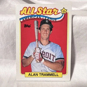 Alan Trammell #400 1989 Topps Detroit Tigers Baseball Card MLB - Picture 1 of 2