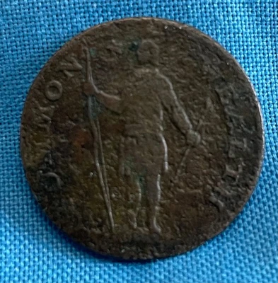 Centavo de Massachusetts 1787 Foto 1 de 2