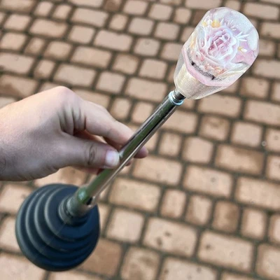 Palanca de cambios cromada ORIGINAL LADA VAZ ZHIGULI ЖИГУЛИ ITK vintage años 80. Foto 1 de 4