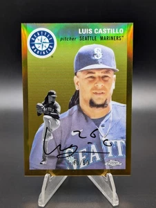 Luis Castillo 2023 Topps Chrome Platinum Gold Refractor Mariners /50 - Picture 1 of 2