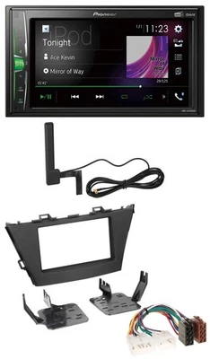 Pioneer MP3 DAB AUX 2DIN Bluetooth Autoradio für Toyota Prius+ (ab 2012) - Bild 1 von 4